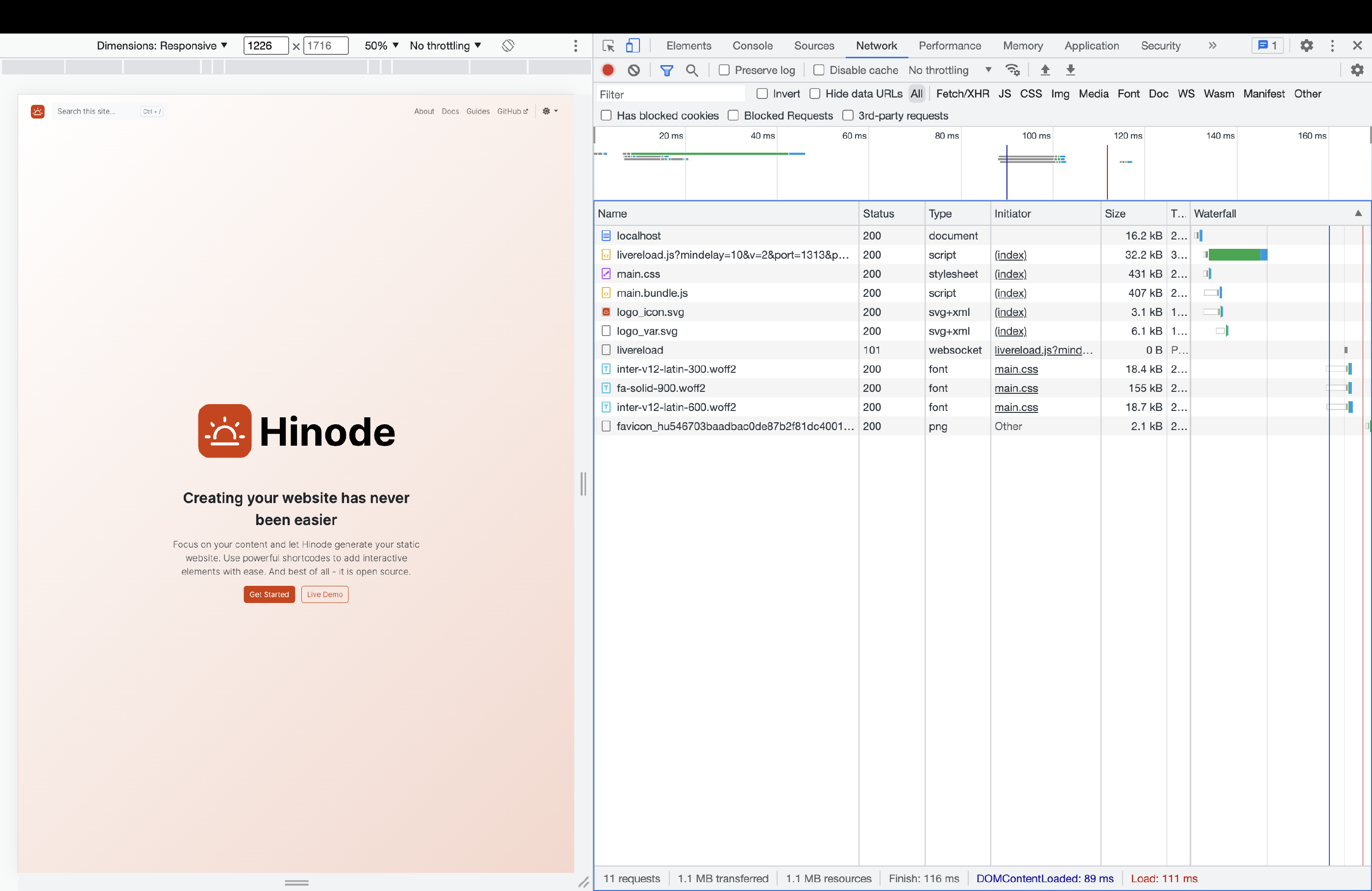 Step 3. Review the size of the assets